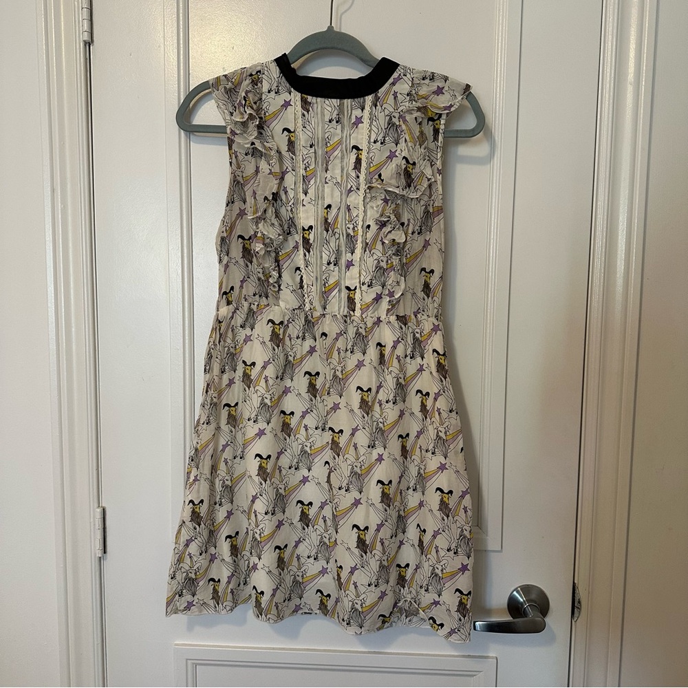 Ram Print Dress